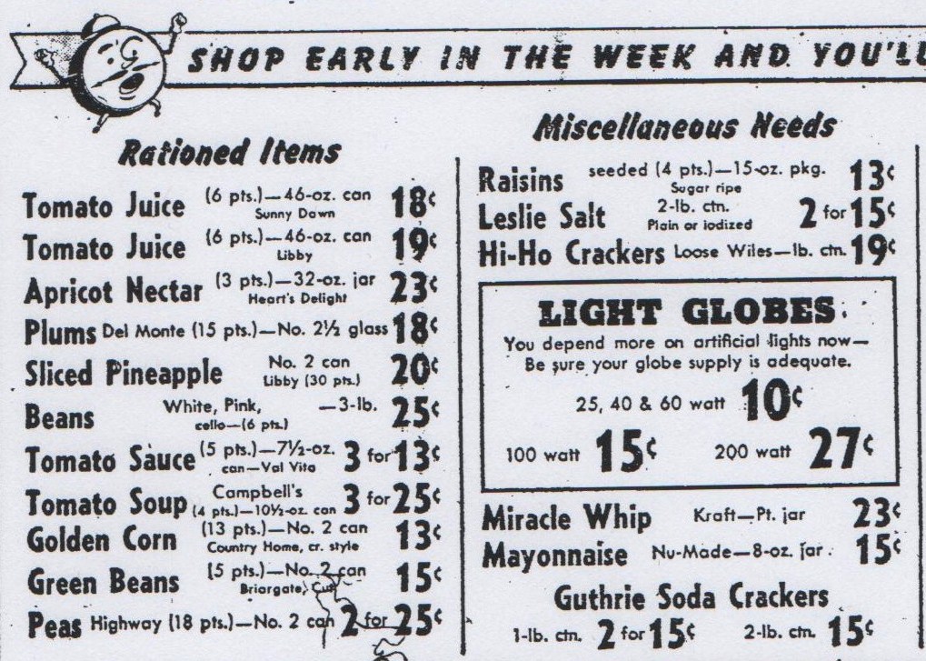 RATIONED ITEMS DURING WWII - Page 6