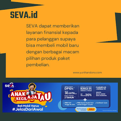 seva.id layanan financial memilih dp mobil idaman