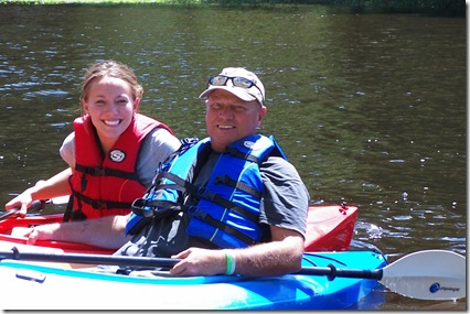 Kayak Aunt Kim & Granddougie2