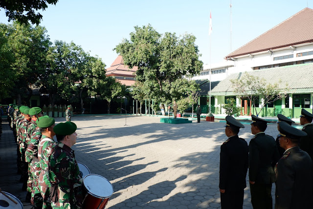 KodimKaranganyar - Upacara Peringatan HUT TNI ke - 74 Kodim 0727 Karanganyar