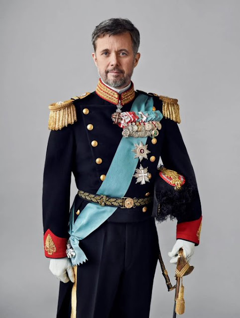 Der neue König von Dänemark, Frederik der 10/Danmarks nye konge, Frederik den 10/O novo rei da Dinamarca, Frederik 10º.