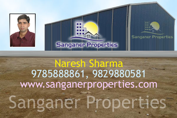 Commercial Land near Shivdaspura Road in Sanganer