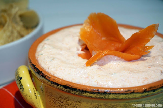 Smoked Salmon Spread/Dip | The Kitchen Nerd