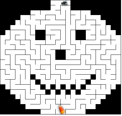 6 Halloween  Maze  Easy 