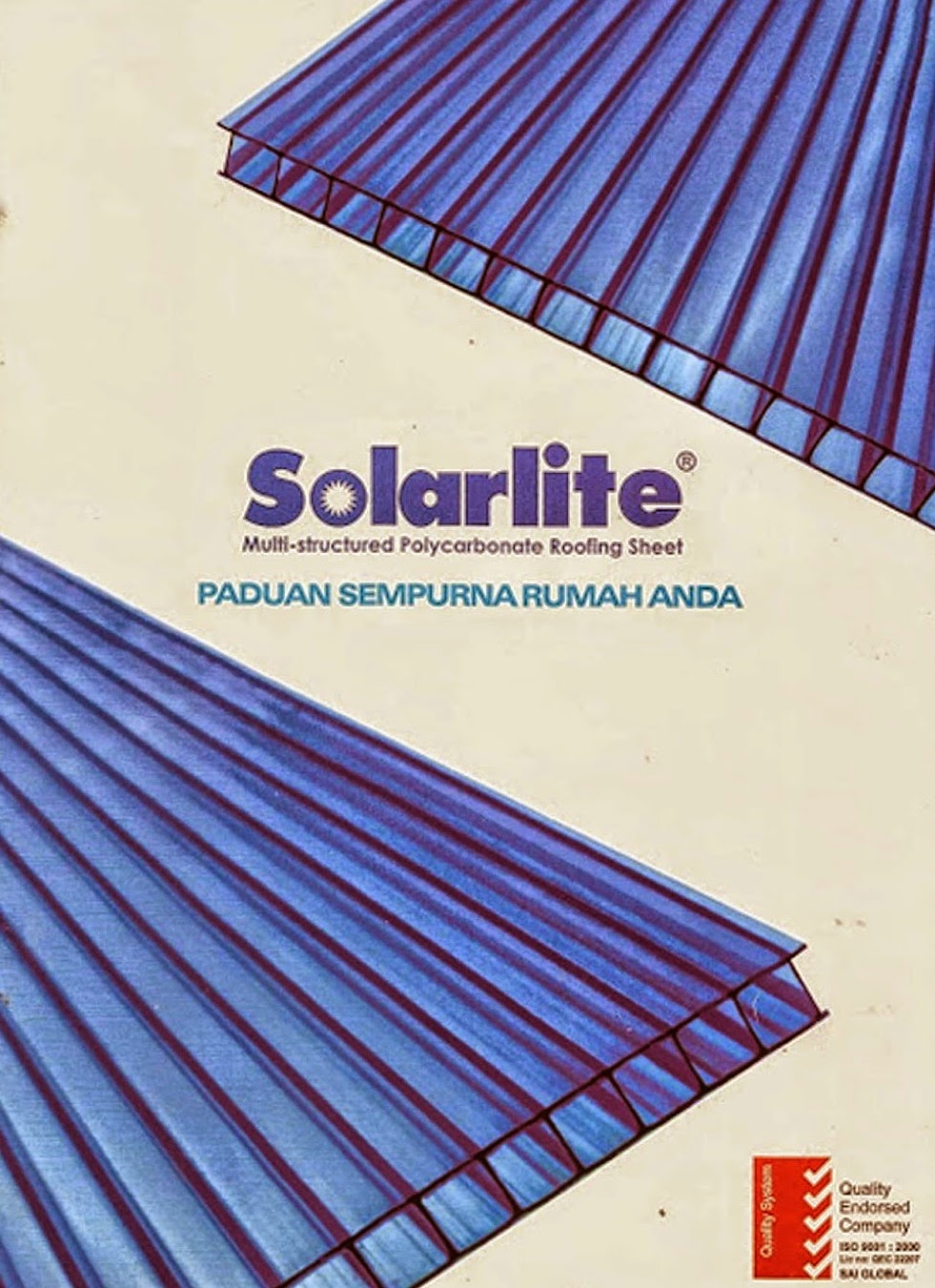 Polycarbonate Solarlite HARGA  ATAP 2022 GALVALUME ATAP 