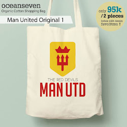 OceanSeven_Shopping Bag_Tas Belanja__Football Addiction_Man United Original 1