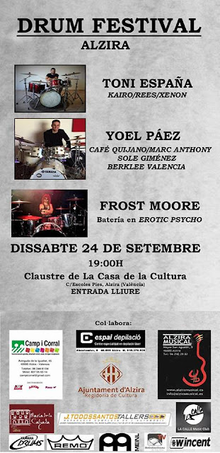 massbateria-cartel del drum festival alzira