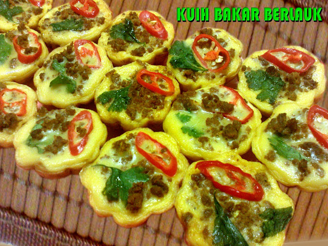 WELCOME TO RSR: KUIH BAKAR BERLAUK / KUIH BAKAR MANIS