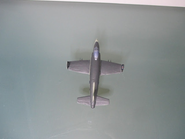 1/144 Supermarine Attacker diecast metal aircraft miniature