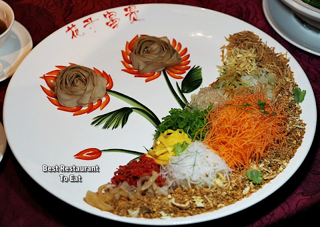 Li Yen CNY 2019 Menu - Prosperity Yee Sang - Abalone