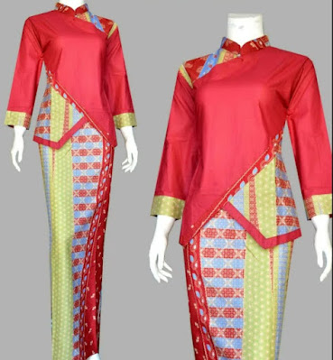 model Baju gamis kain embos