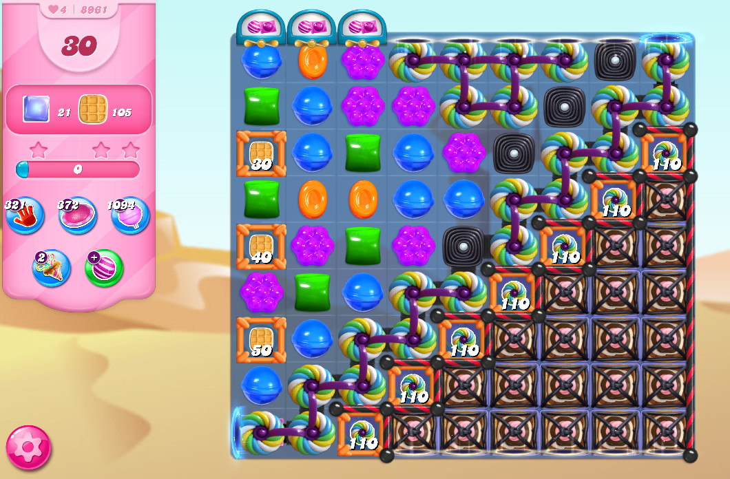 Candy Crush Saga level 8961