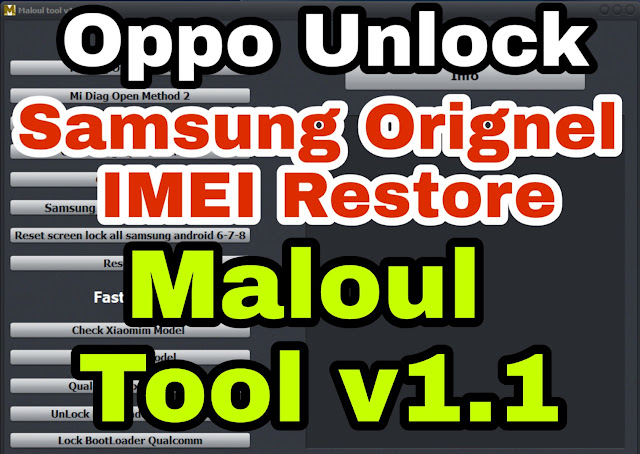 Samsung Orignel Imei Restore Adb-Fastboot (Malout Tool New Cracked Free Version Download