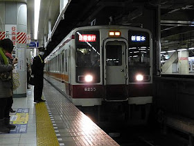 東武伊勢崎線・日光線　区間急行　新栃木行き　6050系