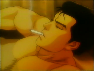 Phantom Yuusha Densetsu, OVA, Takao Yazawa, Shower, Gay, Anime, Fanservice, Manservice, Baraservice, Smoking, Butt, Yaoi, Bara, Feet, Bath Scene
