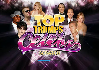 Top Trumps Celebs Scratch Card