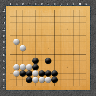 棋譜解説図（数字、記号入り）