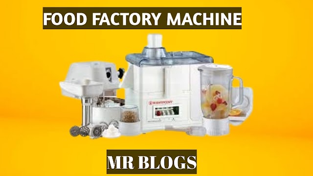 Food Factory Machine | Tutorial of Food Factory Machine