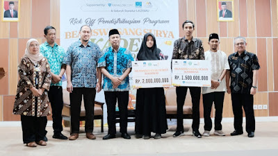 Lazismu dan MPKSDI PP Muhammadiyah Salurkan Beasiswa Sang Surya untuk 400 Penerima 