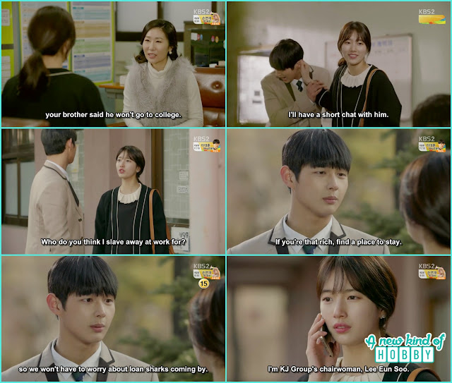 eul scold jik for refusing to attend collage- Uncontrollably Fond - Episode 14 Review