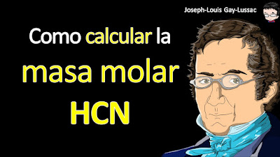 Como calcular la masa molar de HCN a cuatro cifras significativas.