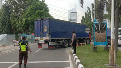 Perkuat Keamanan Obvitnas, Ditpamobvit Polda Banten Lakukan Patroli