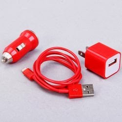 Easy Day USB Cable iphone 5 (Red)