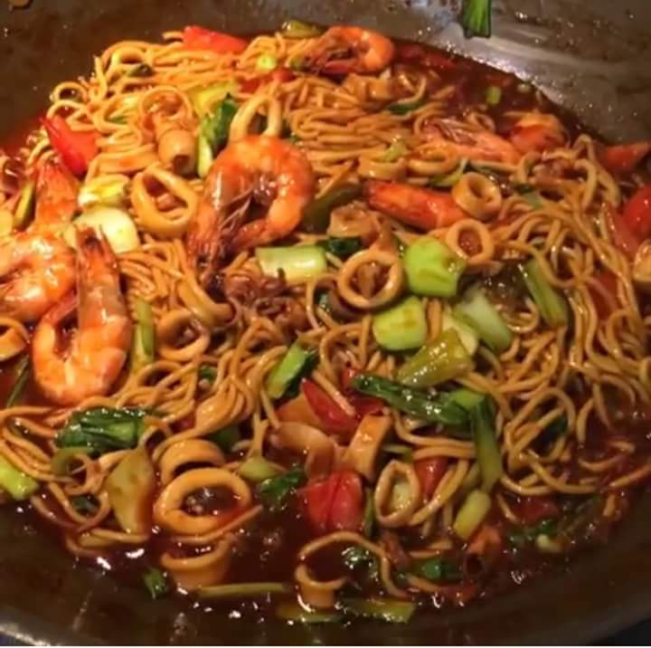 Resepi mee goreng basah seafood