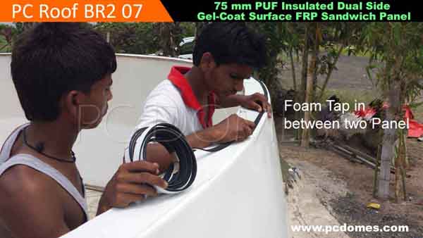 Puf Panel Manufacturers, Roofing Panels, Sea Resort, Small Office, Eco Friendly Domes House
