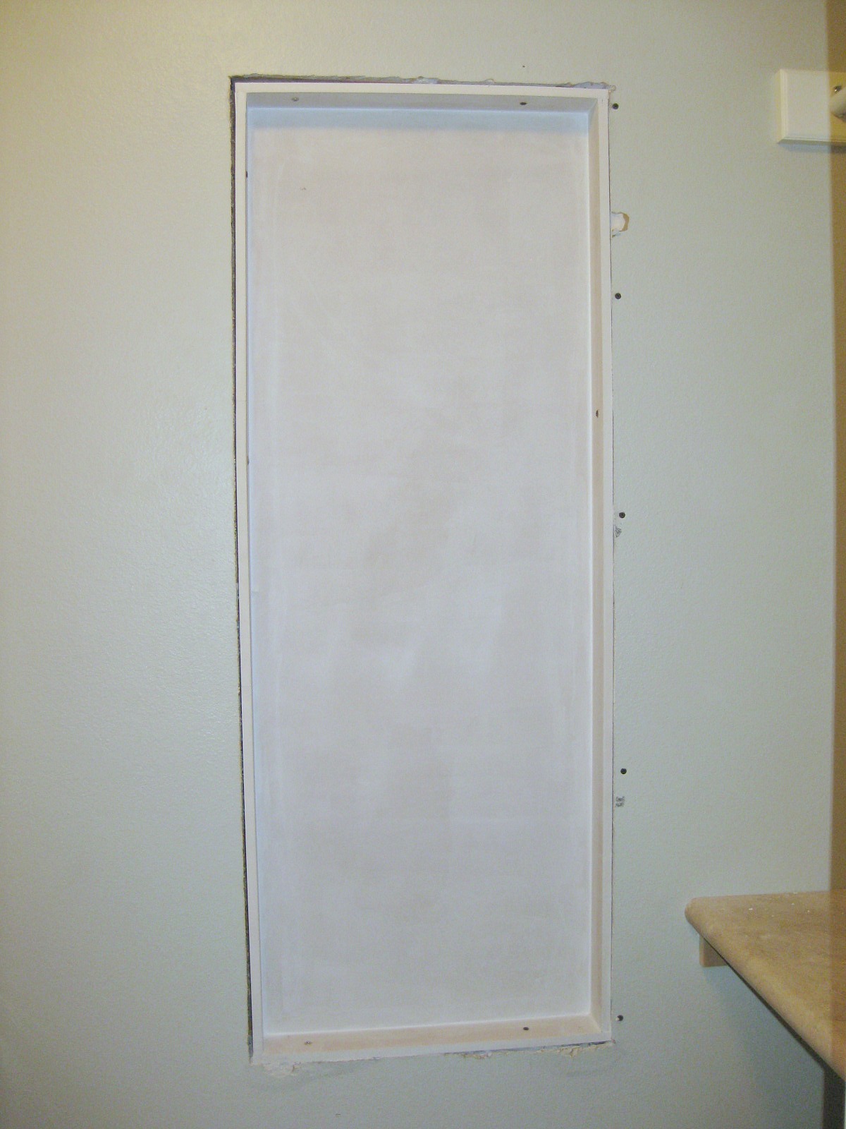TDA decorating and design: Building An In The Wall Ironing Board 