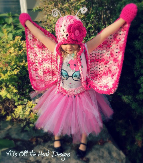 Crochet Butterfly Costume - Free Pattern 