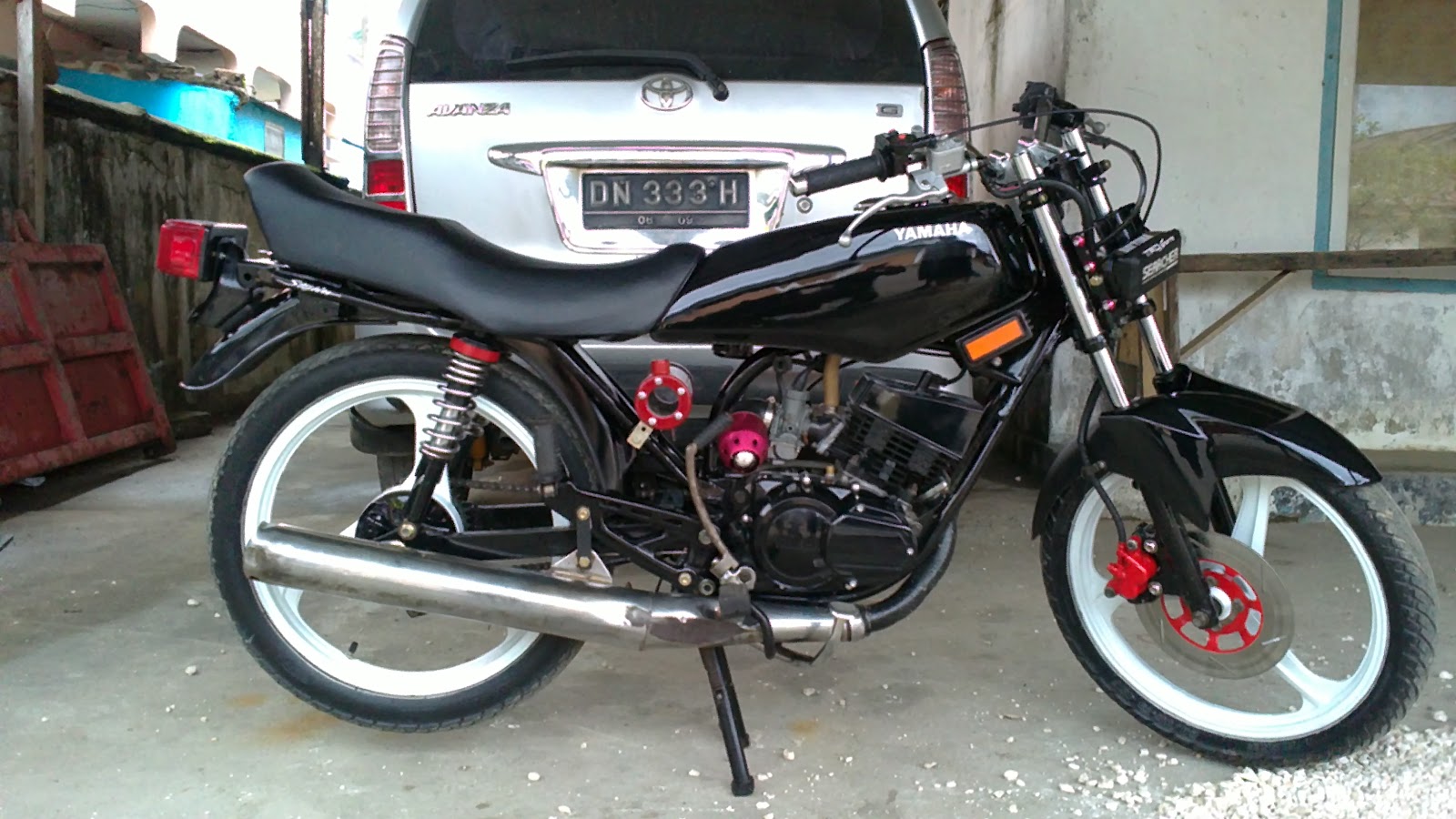 Modifikasi Motor Yamaha Vega R Tahun 2004