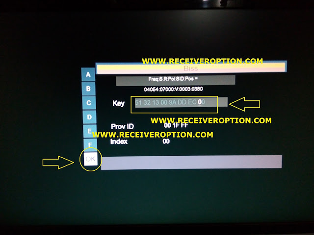 NEWSAT 9990 PLUS HD RECEIVER BISS KEY OPTION