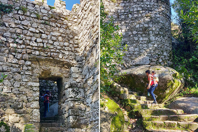 Climbing Castelo dos Mouros