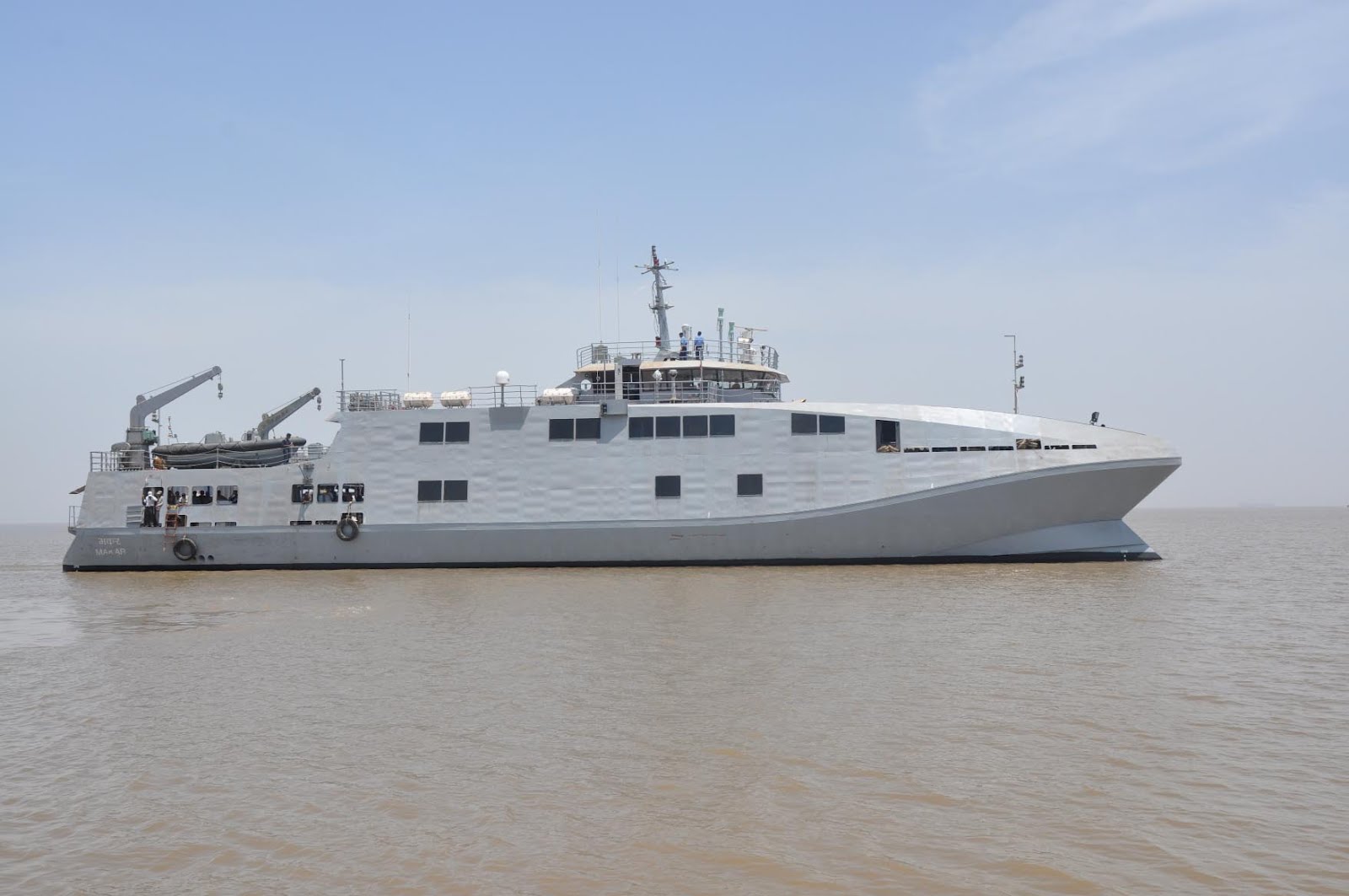 1st Indian-built Catamaran Survey Ship Inducted Livefist