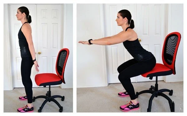 Chair Squats