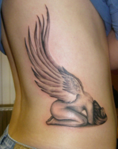 angel tattoos for girls. Angel Tattoos For Girls