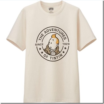 Tintin Uniqlo Tee