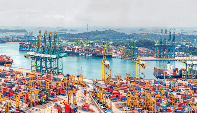 Port of Singapore - සිංගප්පූරු වරාය (ලෝකයේ අංක 02 වරාය)
