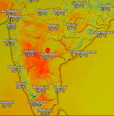 Some places in South India are experiencing 40 degree Centrigrade heat in March