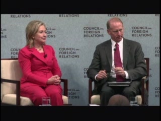 HRC SoS CFR conversation D.C. speech