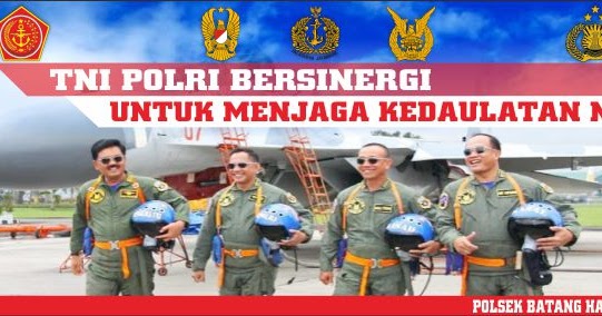 BANNER SPANDUK TNI POLRI BERSINERGI COREL DRAW - kurasaurus