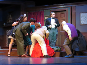 scene from play Clue