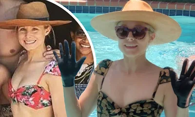 The infallible trick that actress Kristen Bell uses to prevent her fingers from wrinkling in the water