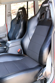 OR-Fab Project Jeep XJ Cherokee Corbeau Seats