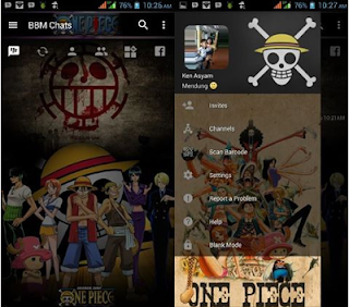 BBM Mod One Piece New Version 3.2.5.12 Full Apk Terbaru