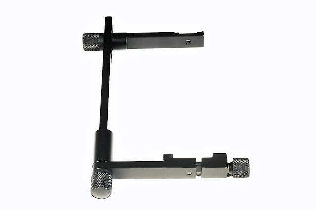 Hejnar FB87B Flash Bracket assembled lower clamp reversed