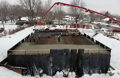 proceso de curado de estructuras de concreto