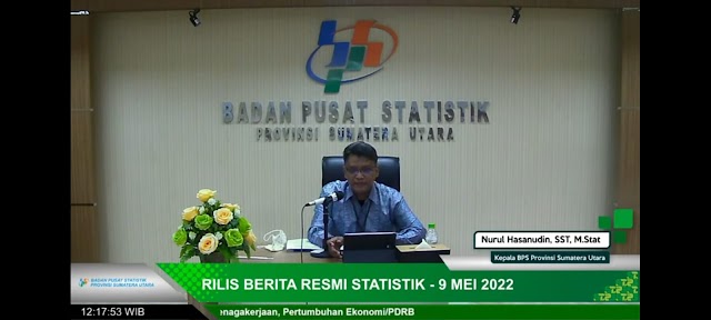 April 2022, Sumut Alami Inflasi 0,44% 