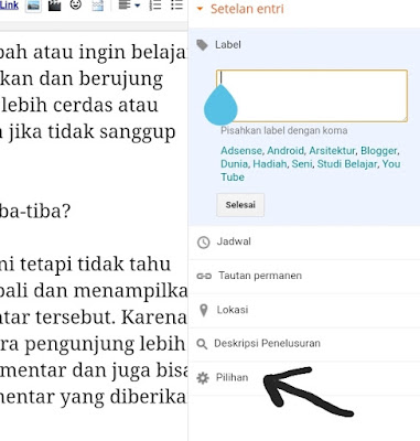 Mengatasi Kolom KOmentar  Blogger Hilang Setelah Otak - Atik Pengaturan